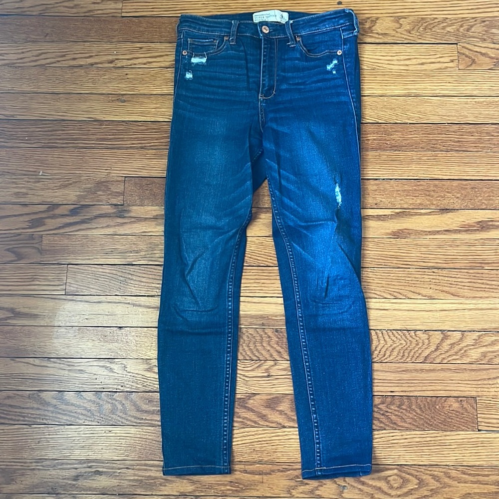 Abercrombie jeans, ankle cut, skinny look